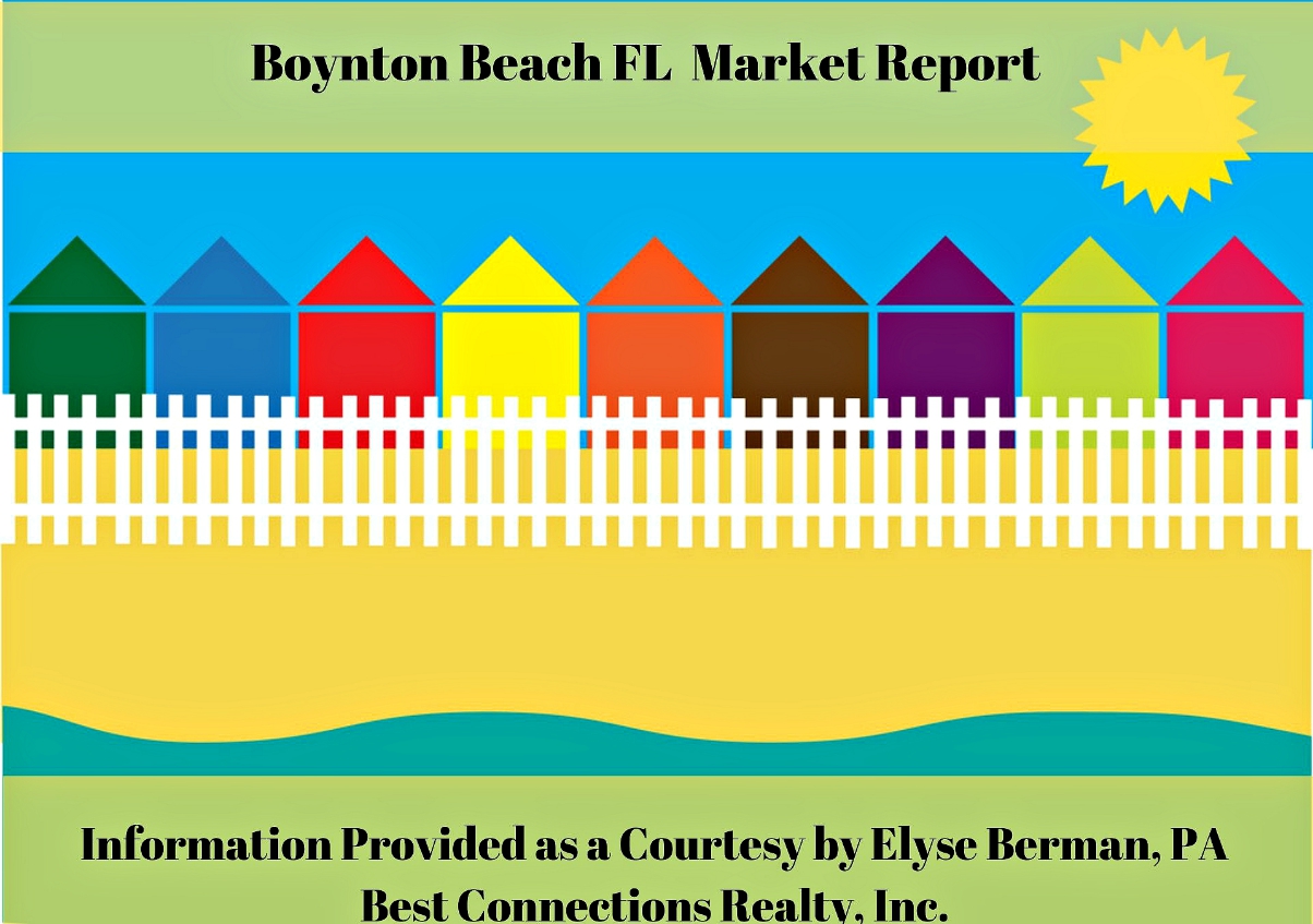 Boynton Beach FL Market Report Elyse Berman realtor