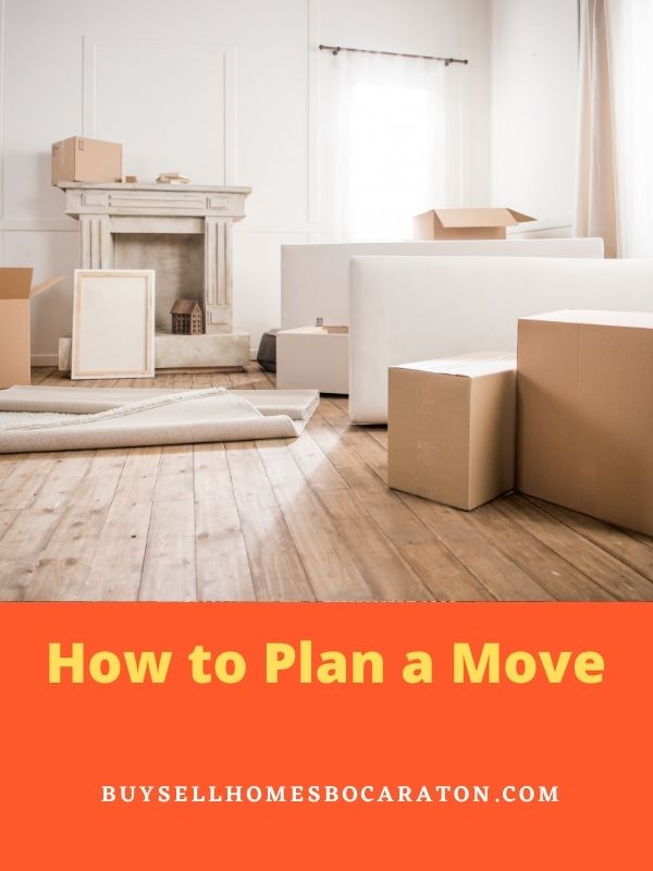 how to plan a move