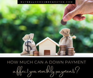 How Much Can a Down Payment Change Your Monthly Costs When You Buy a Home?