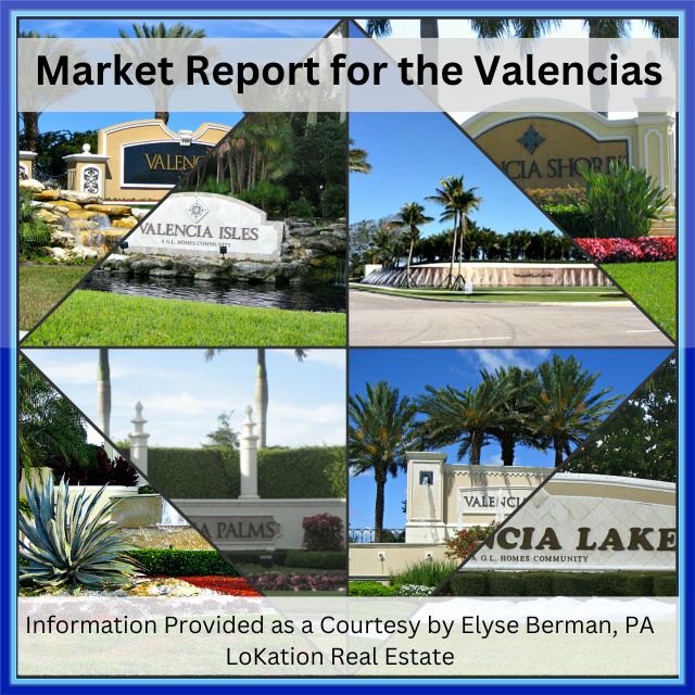 Market Report for the Valencias pet friendly 55 communities delray and boynton beach fljpg