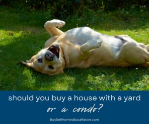 Should You Buy a House With a Yard or a Condo: The Question Most Dog Parents Ask
