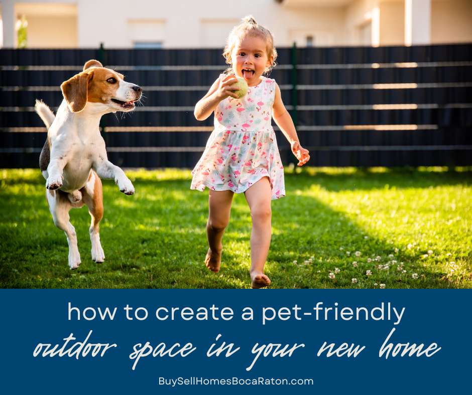 How to Create a Pet-Friendly Outdoor Space in Your Boca Raton Home