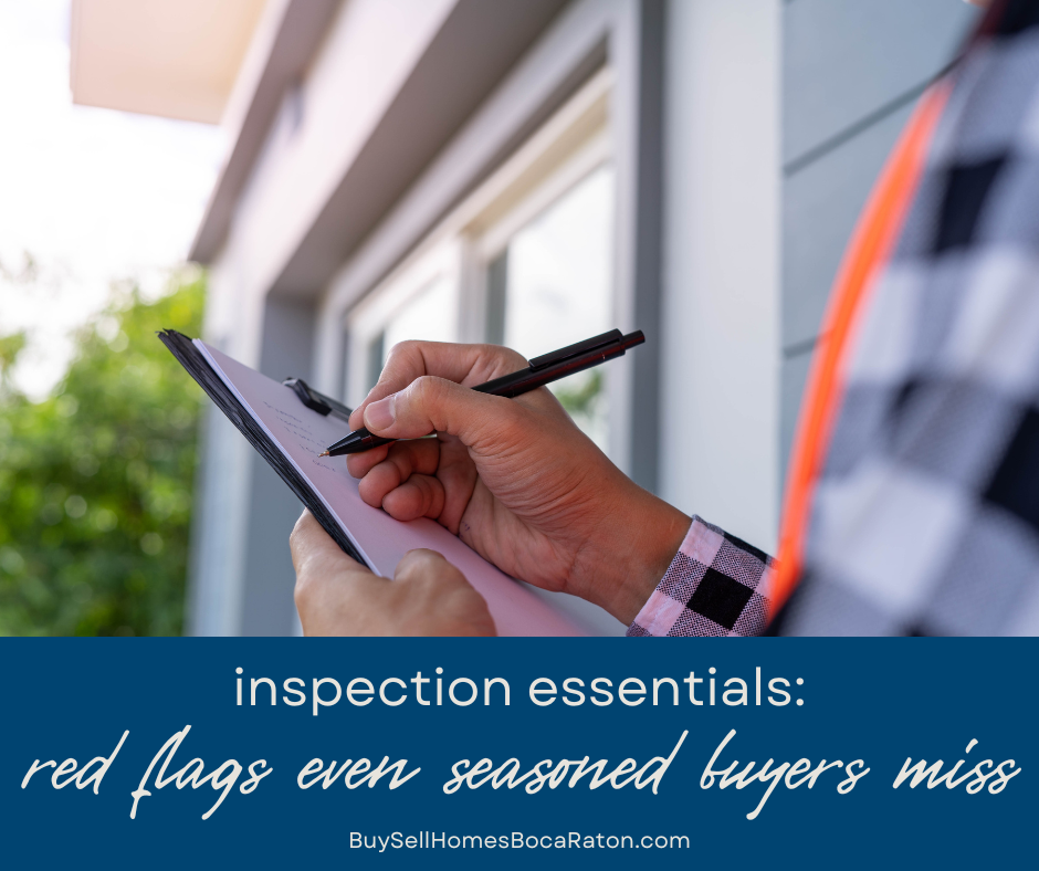 Inspection Essentials: Red Flags Even Seasoned Buyers Miss